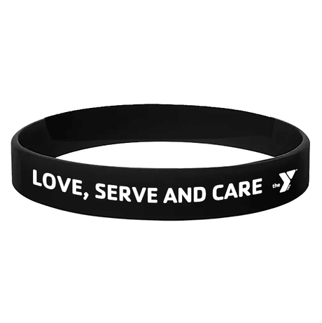 Debossed Color Filled Silicone Wristbands