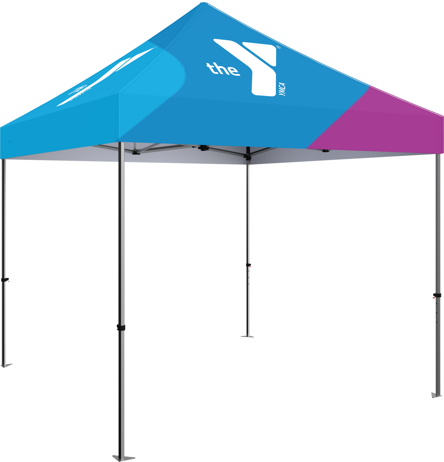 10' Outdoor Popup Tent with Custom Canopy