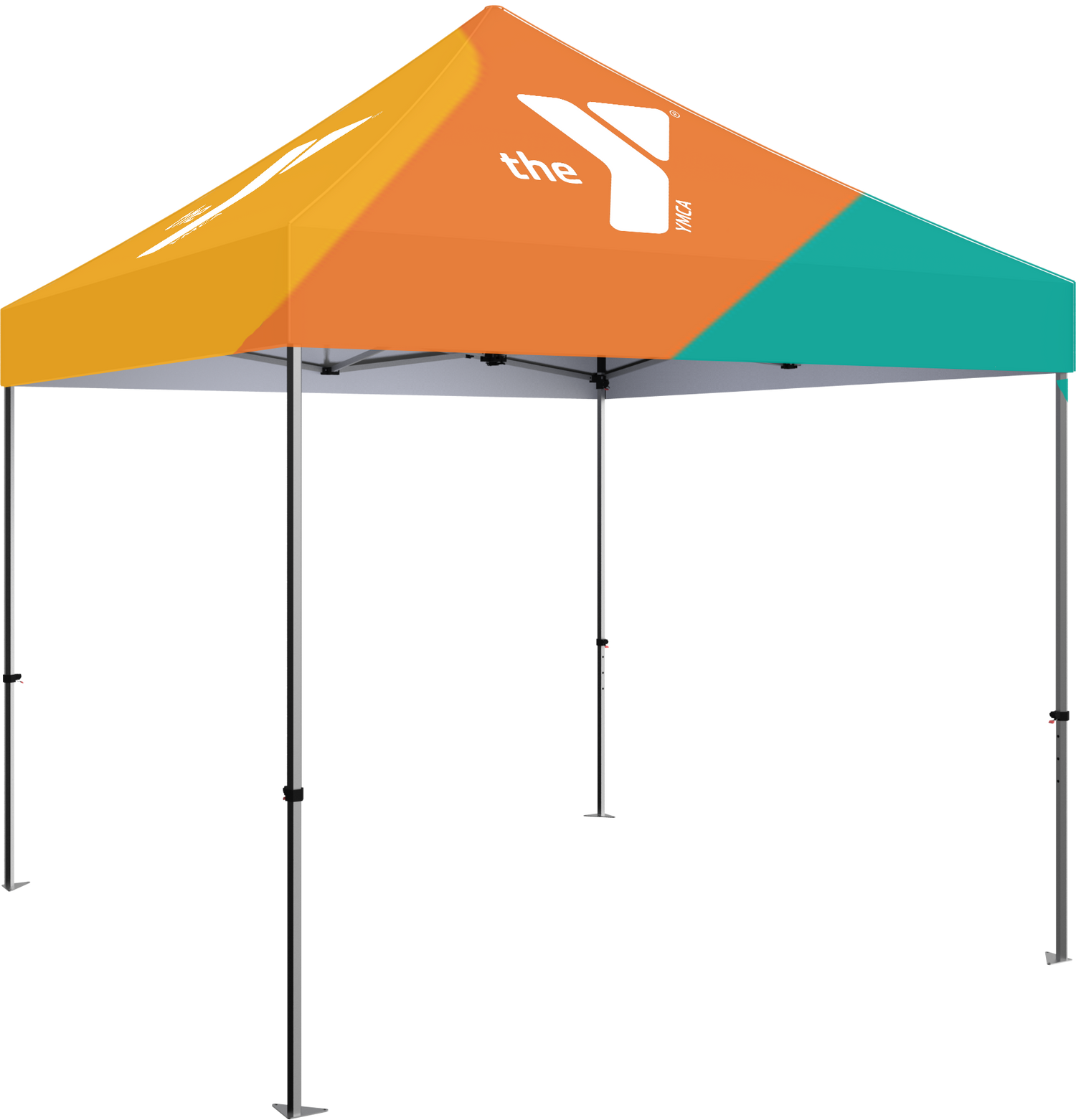 10' Outdoor Popup Tent with Custom Canopy