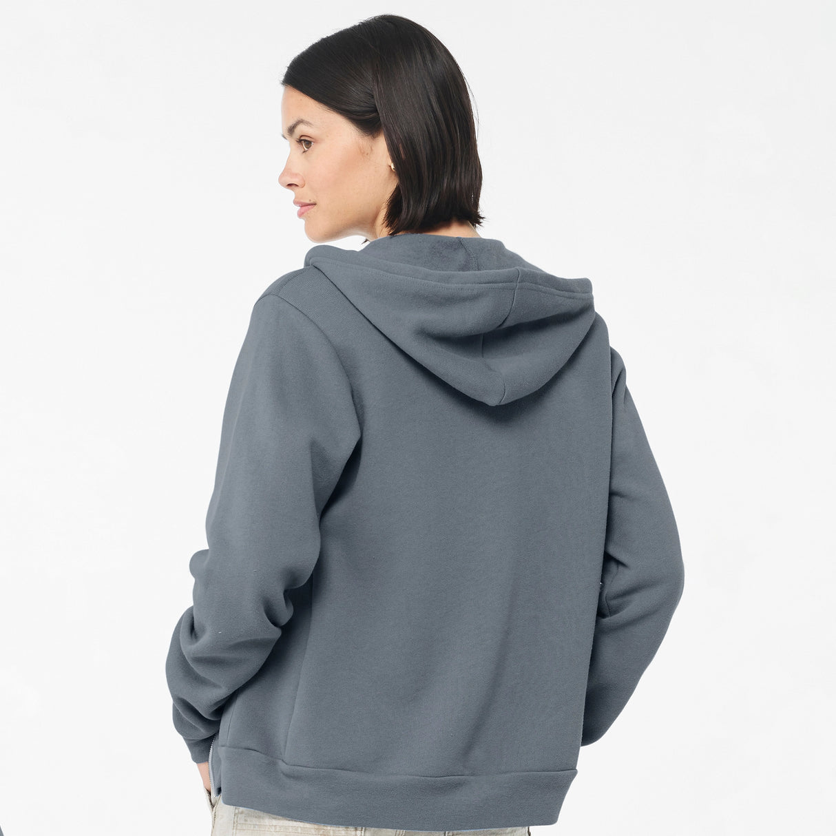 Sponge Fleece Full-Zip Hoodie