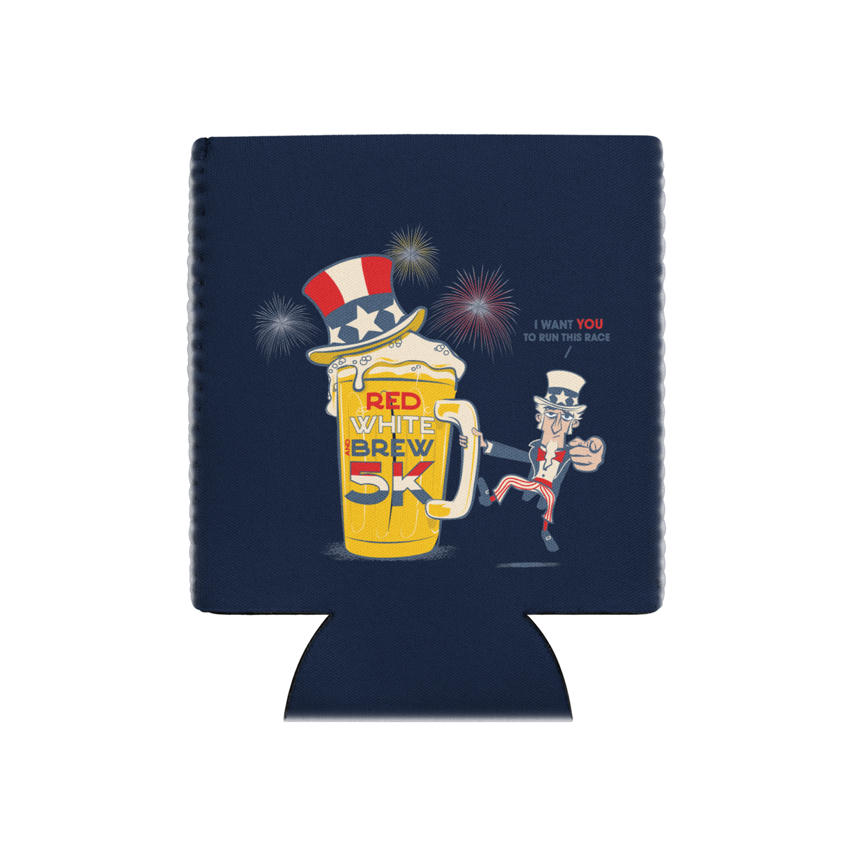 Red White & Brew 5K Can Cooler