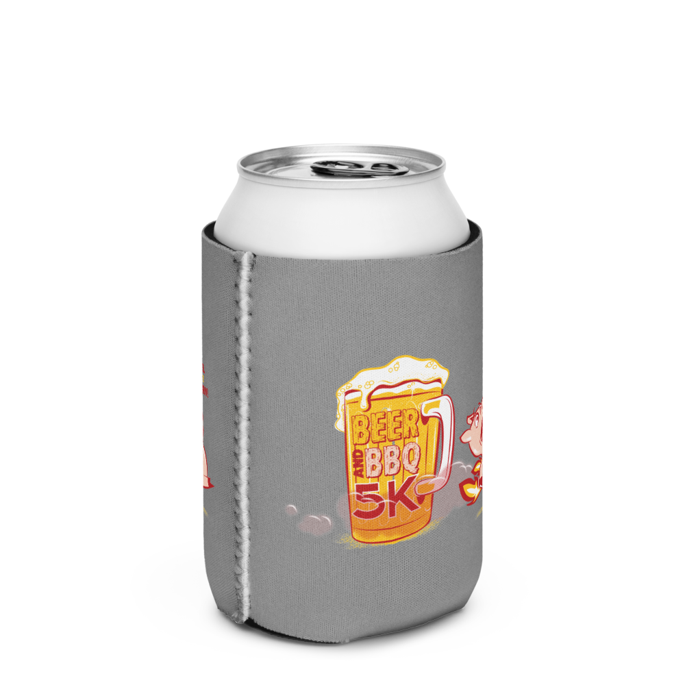 Beer and BBQ 5K Can Cooler