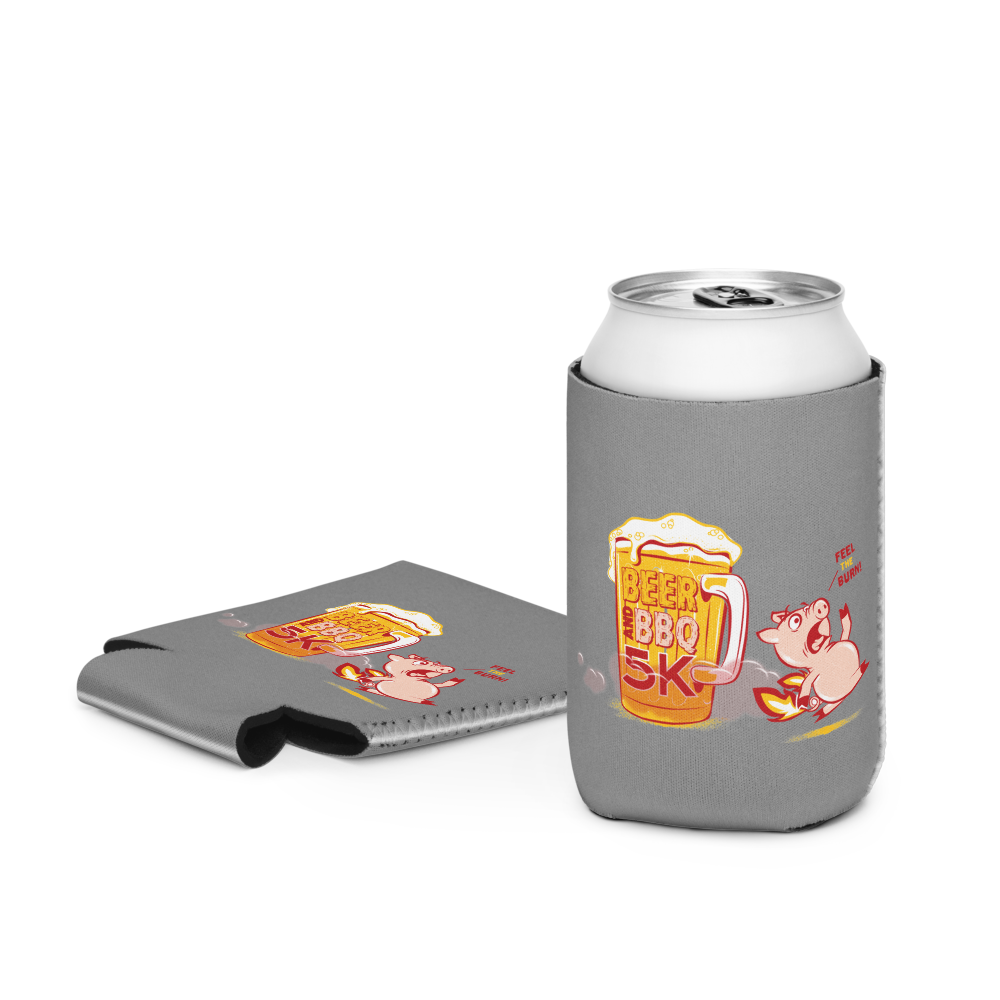 Beer and BBQ 5K Can Cooler