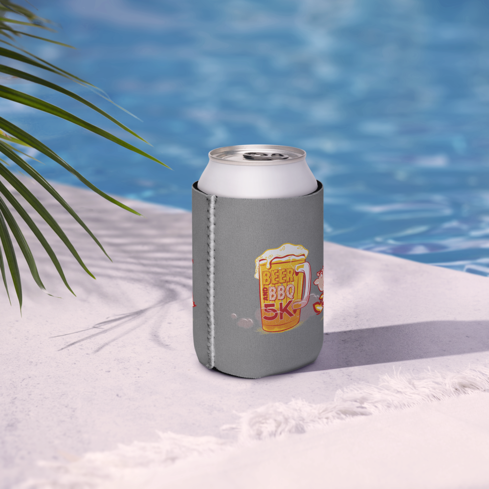Beer and BBQ 5K Can Cooler