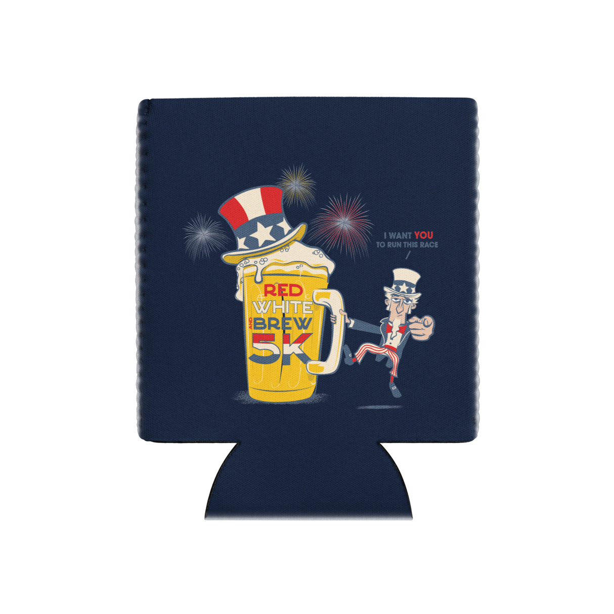 Red White & Brew 5K Can Cooler