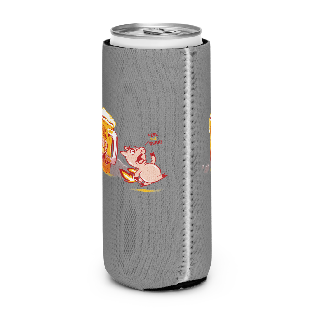 Beer and BBQ 5K Can Cooler