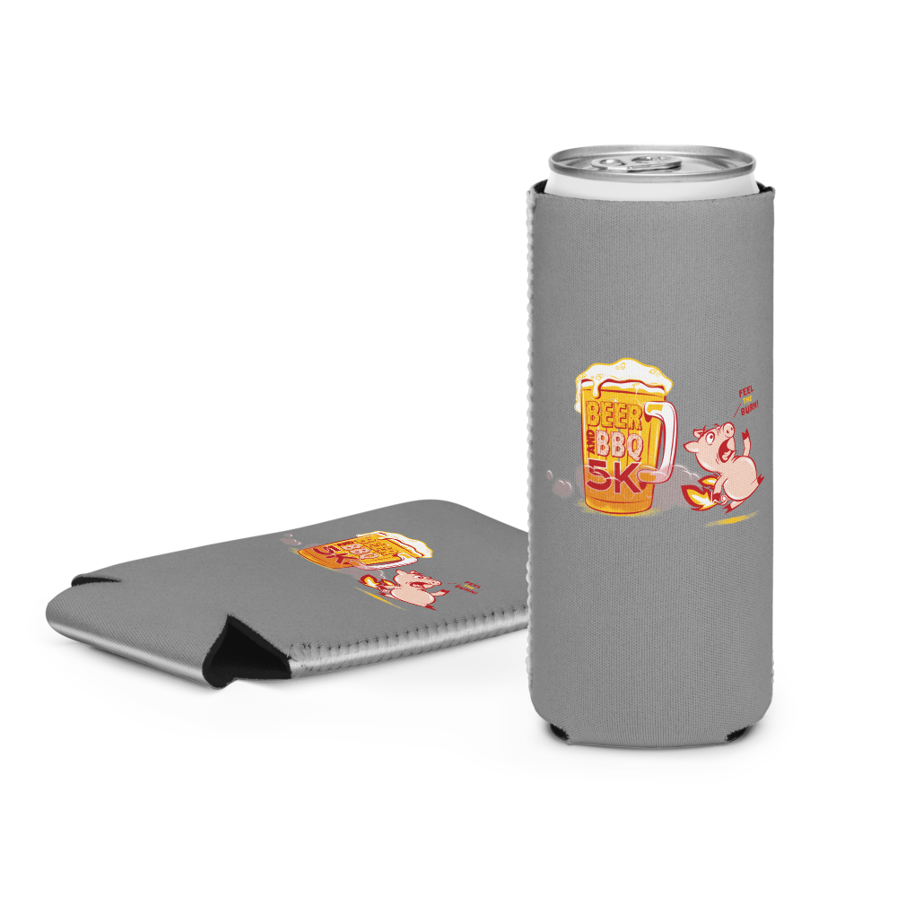 Beer and BBQ 5K Can Cooler