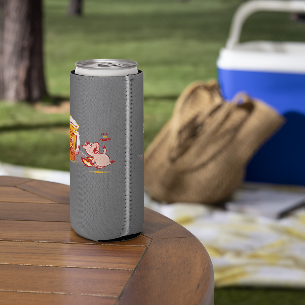 Beer and BBQ 5K Can Cooler