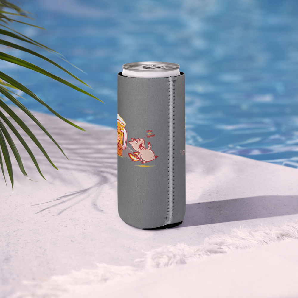 Beer and BBQ 5K Can Cooler