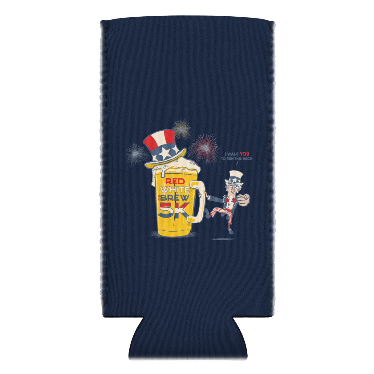 Red White & Brew 5K Can Cooler