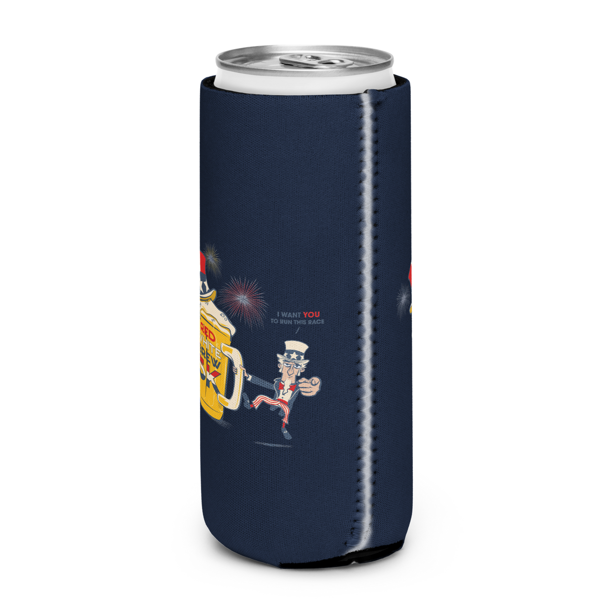 Red White & Brew 5K Can Cooler