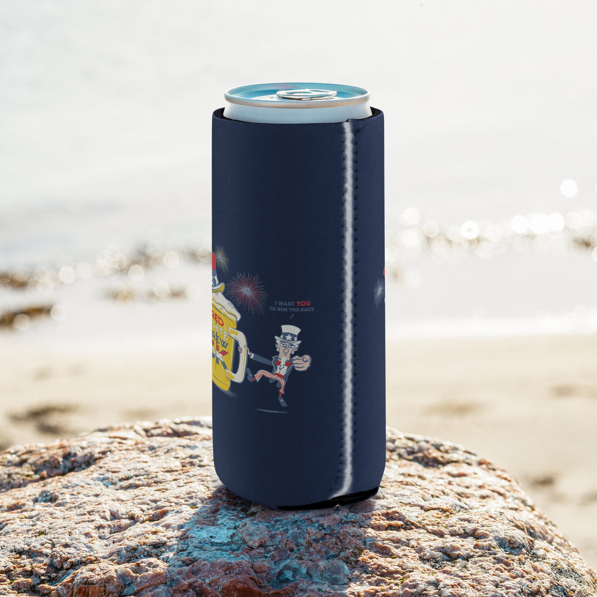 Red White & Brew 5K Can Cooler