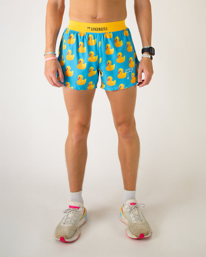 Men's Rubber Ducky 4" Half Split Shorts XS S M L XL