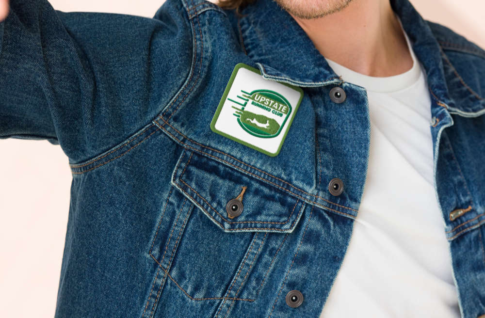 Upstate Running Club Embroidered Patches