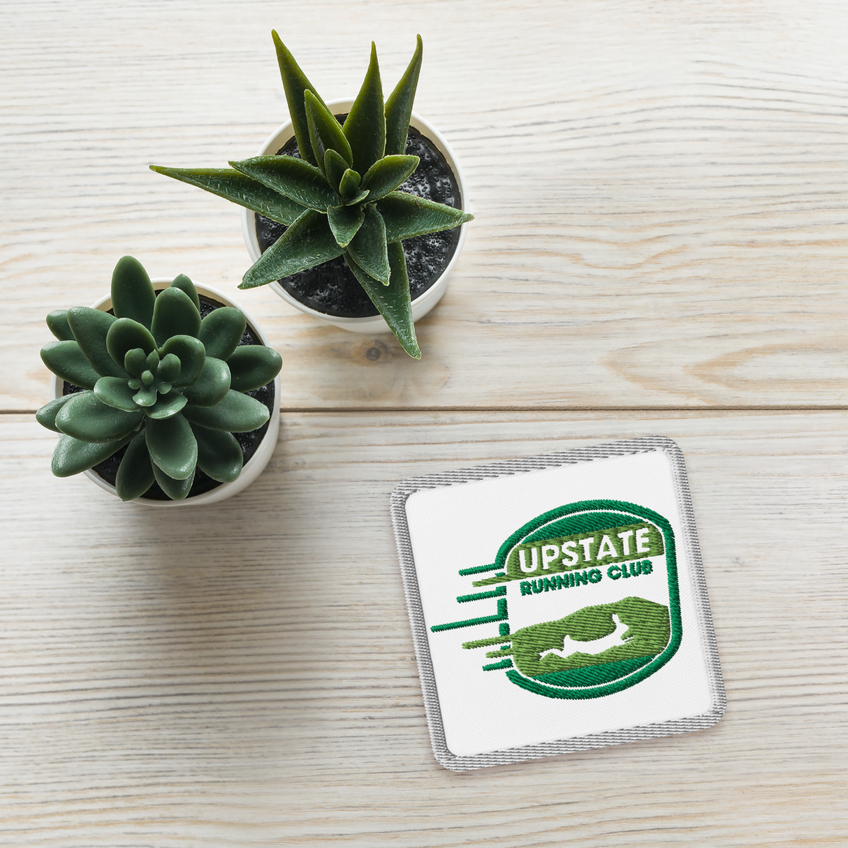 Upstate Running Club Embroidered Patches