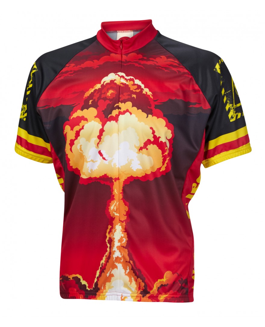 Global Warming Men's Cycling Jersey (Medium)