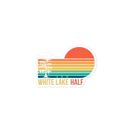 White Lake Half Vinyl Decals