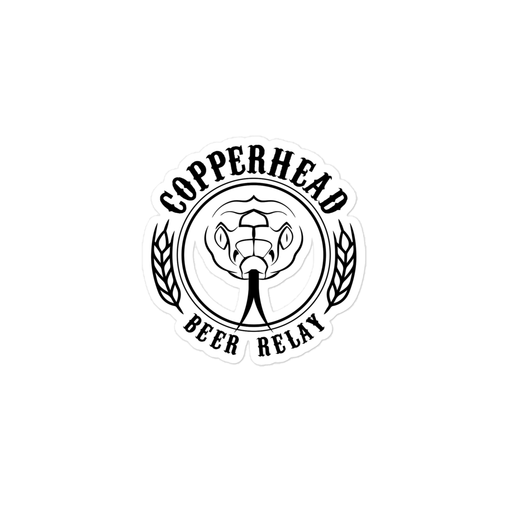 Copperhead Beer Relay Decals