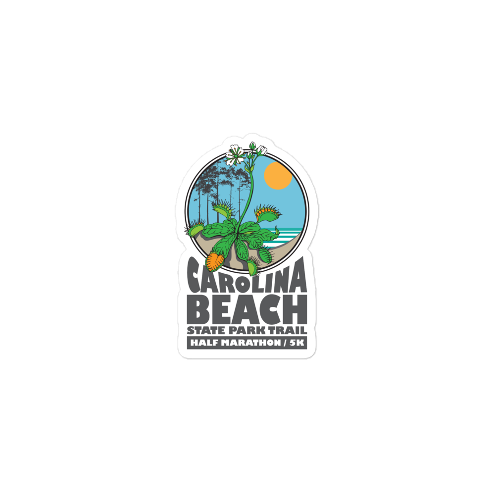 Carolina Beach State Park Half/5K Vinyl Decals