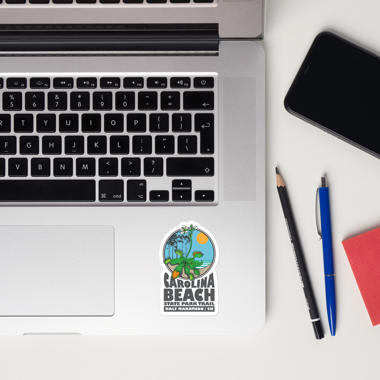 Carolina Beach State Park Half/5K Vinyl Decals