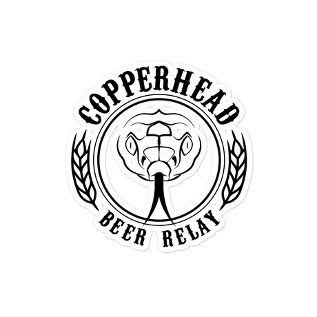 Copperhead Beer Relay Decals