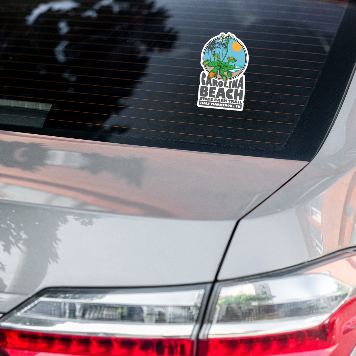 Carolina Beach State Park Half/5K Vinyl Decals