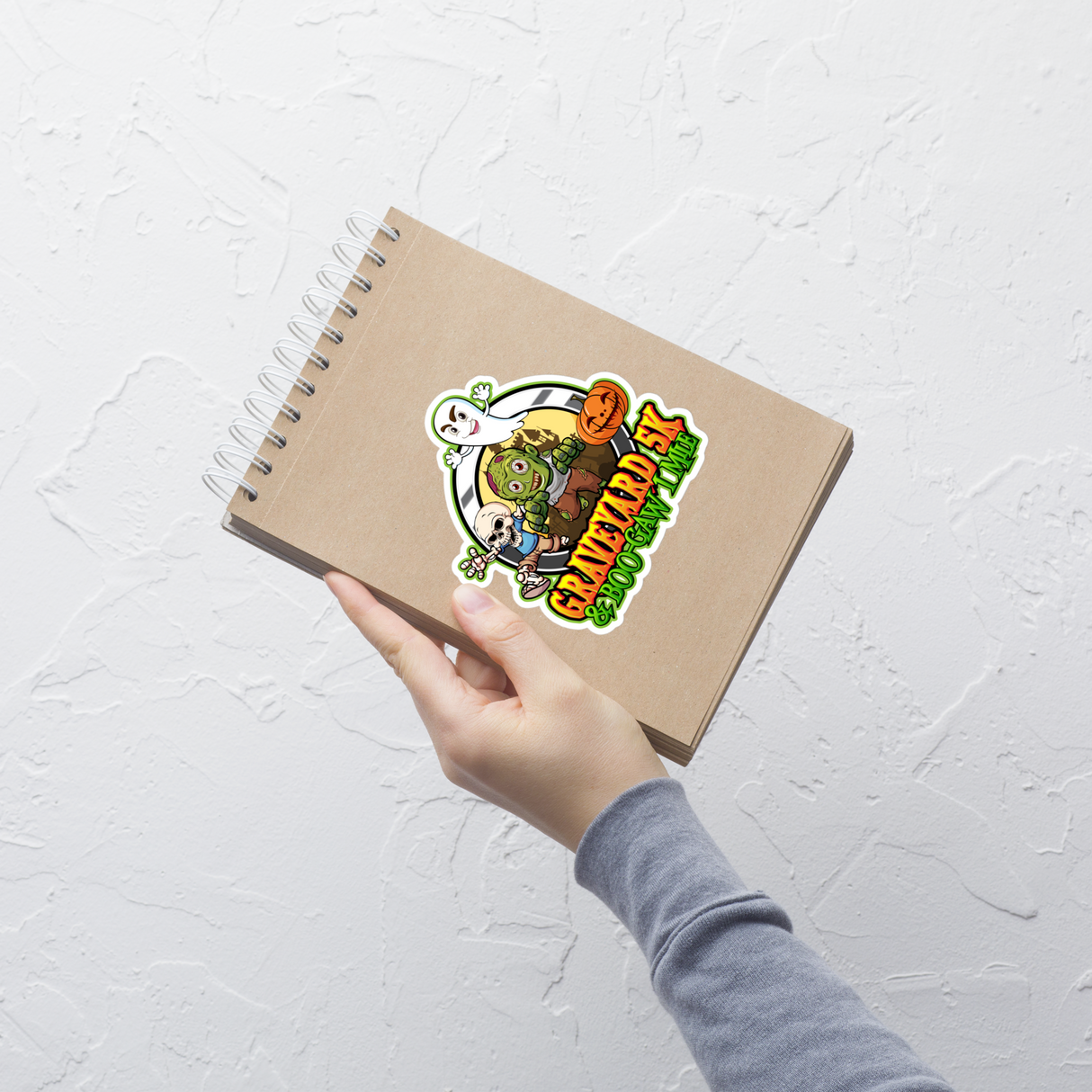 Graveyard 5K & Boo-Gaw 1 Mile Vinyl Decals