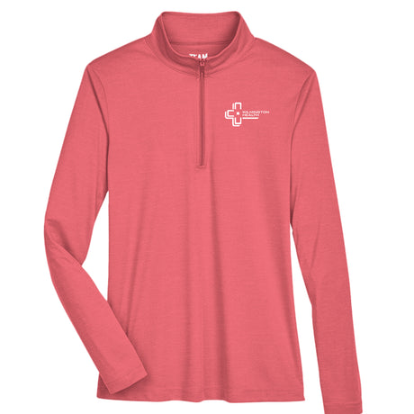 Ladies' Zone Sonic Heather Performance Quarter-Zip