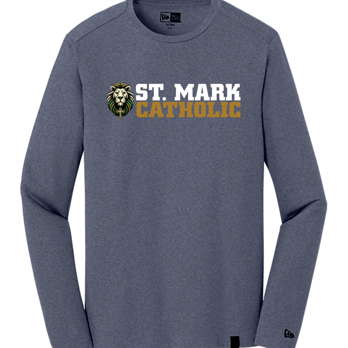 True Navy Hthr - FRONT