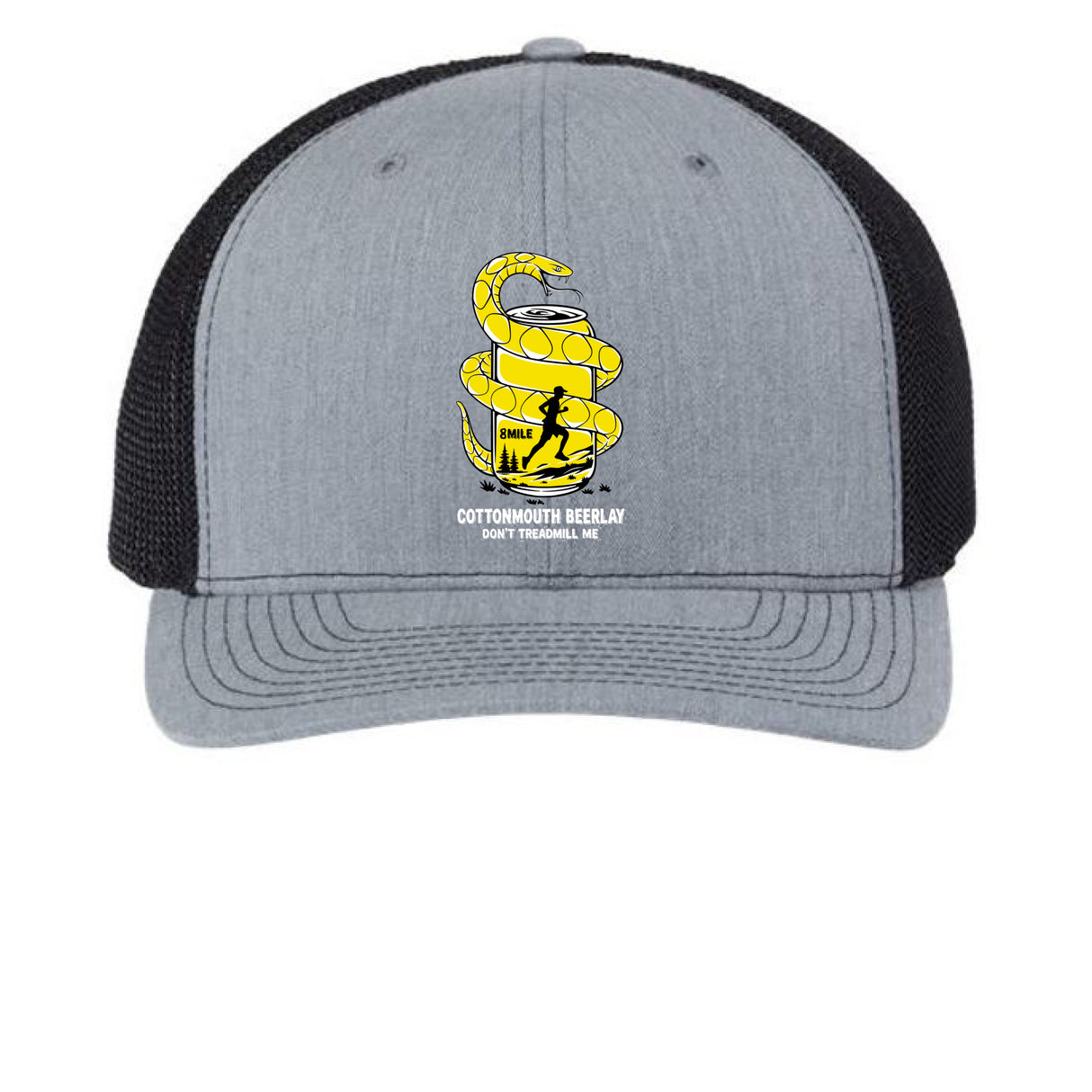 Heather Grey/ Black - FRONT