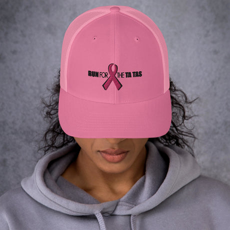 Run for the Ta Tas Classic Trucker Hat