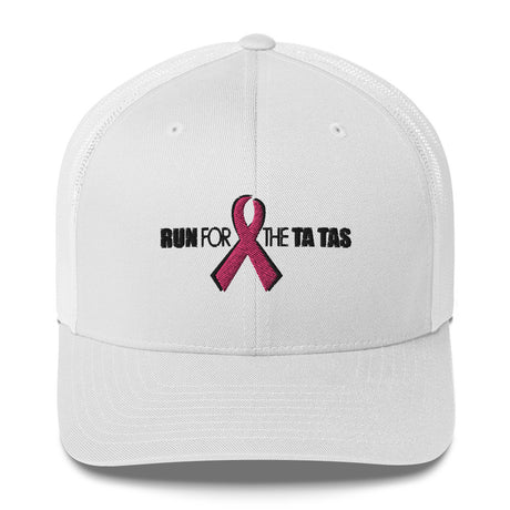 Run for the Ta Tas Classic Trucker Hat