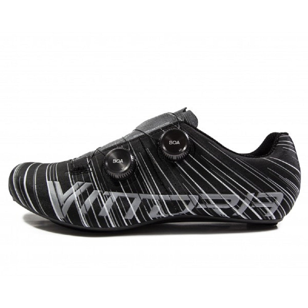 Vittoria Revolve Road Cycling Shoes - Black (FCT Carbon Sole) 42 43 44 45 46