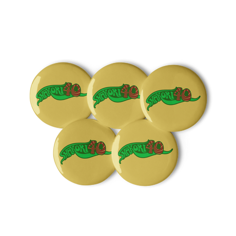 Shakori 40 Race Bib Button Pins - Set of 5