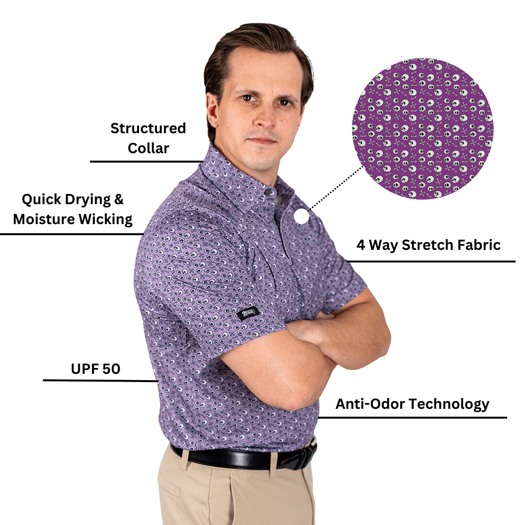 Skull and Bones Men's Polo