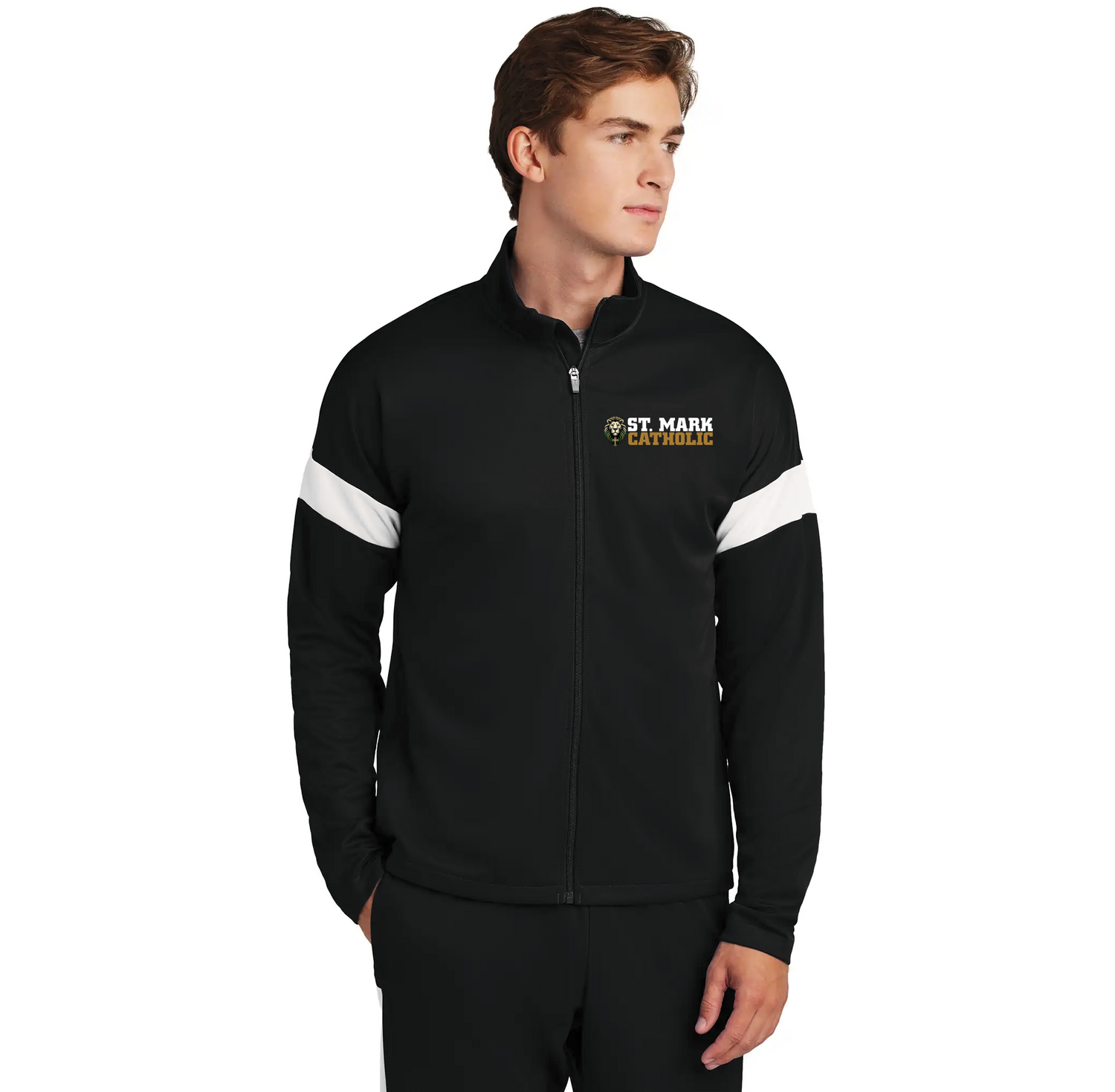 St. Mark Catholic Full-Zip Active Jacket - Embroidered