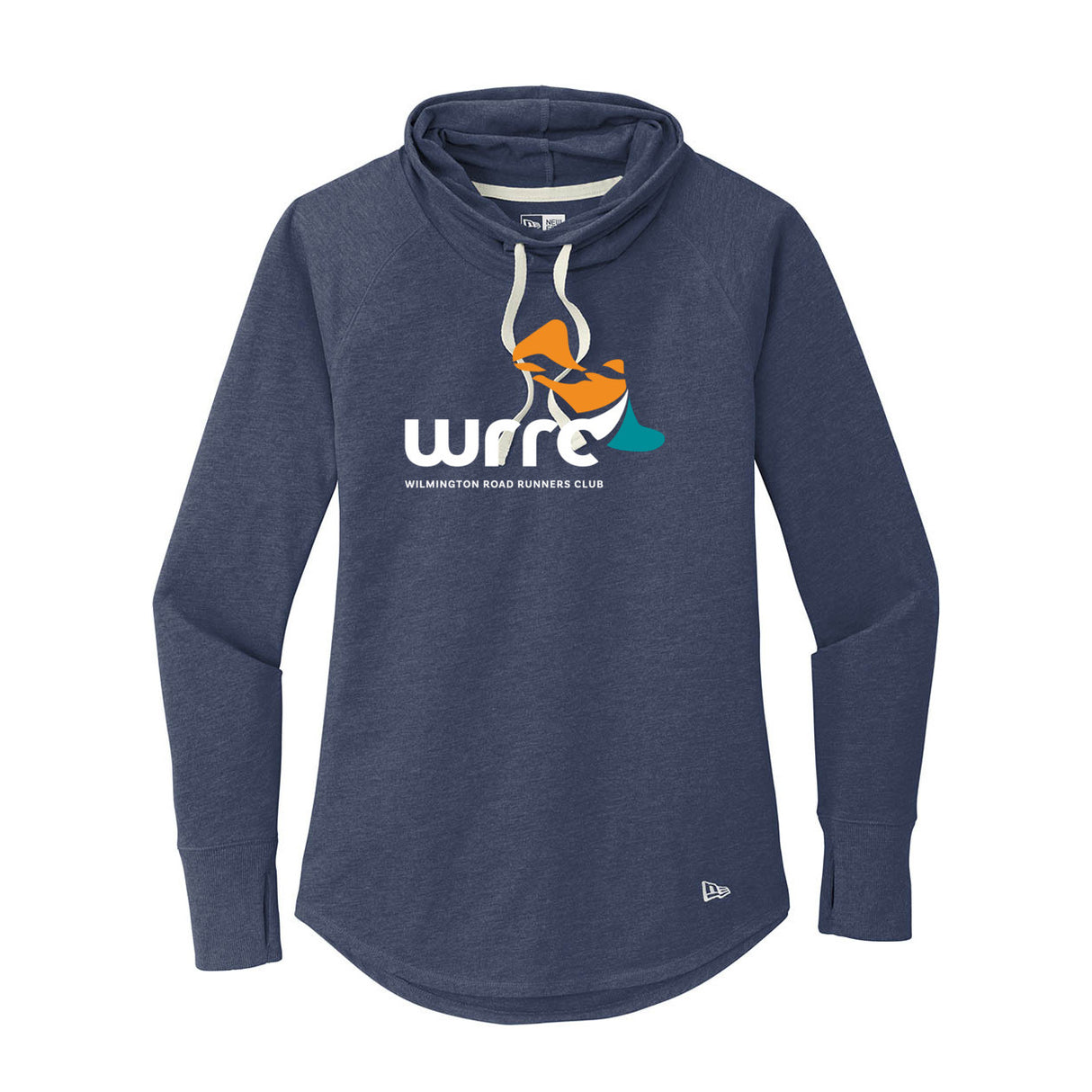 Ladies' Sueded Cotton Blend Cowl Tee