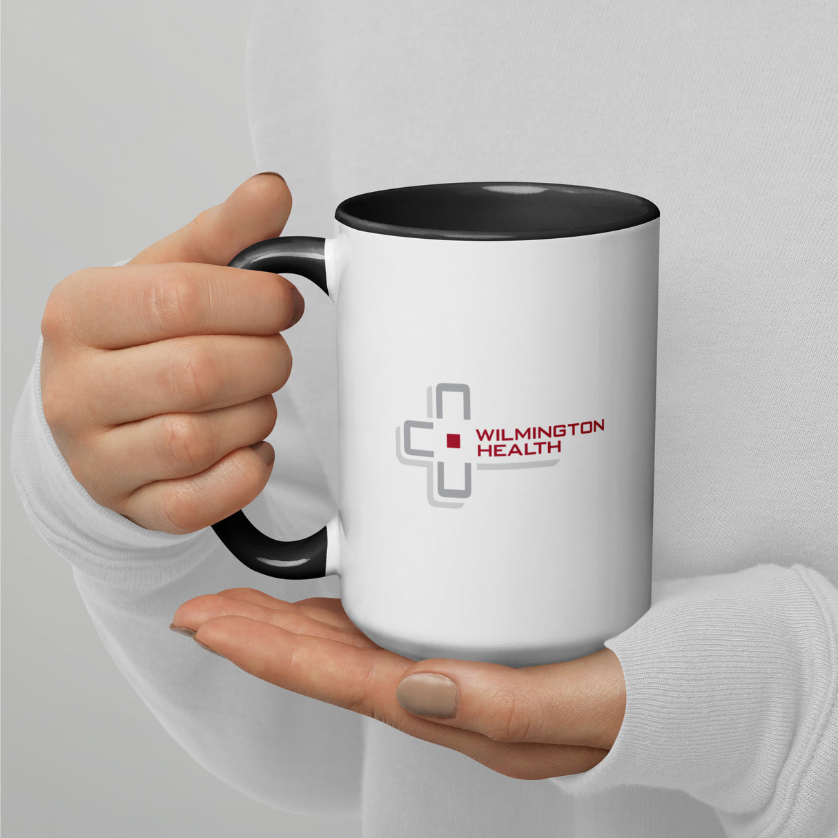 Color Block Ceramic Mug
