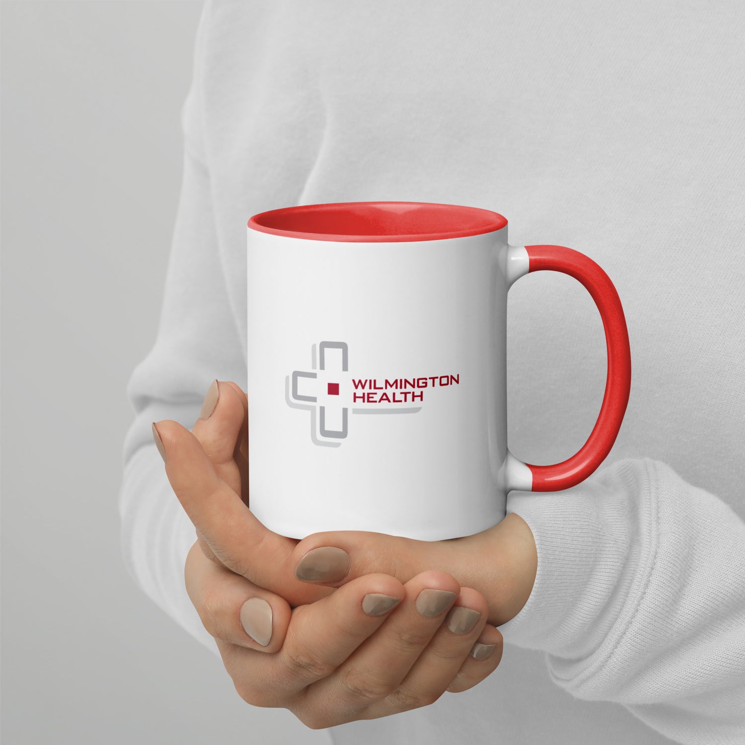 Color Block Ceramic Mug