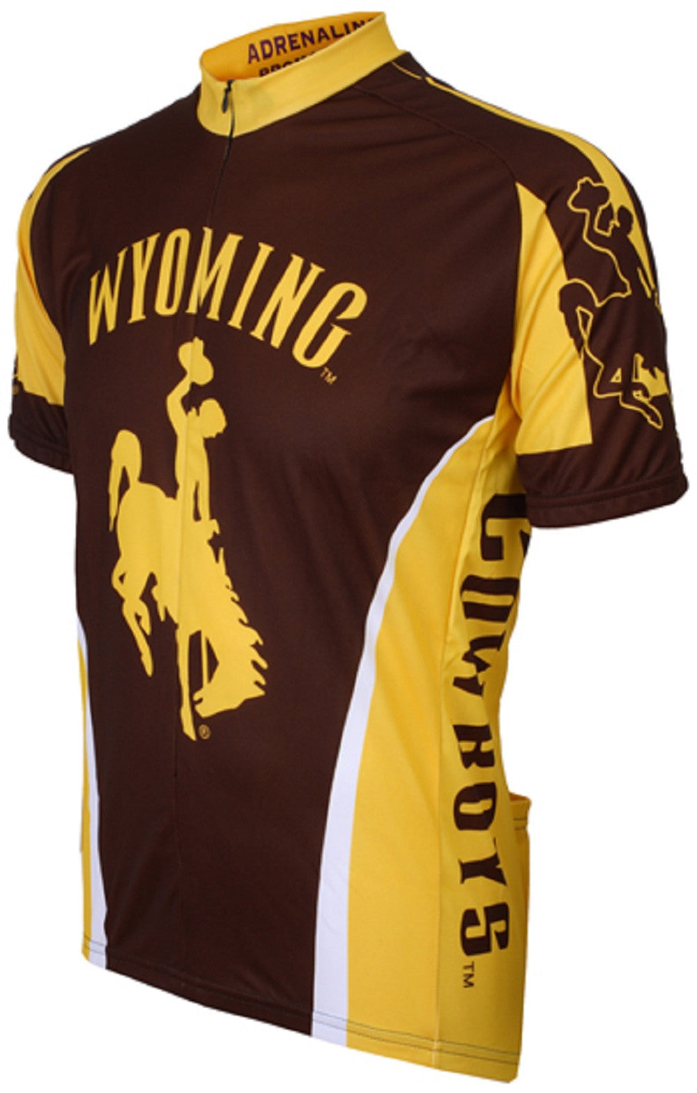 Wyoming Cowboys Men's Cycling Jersey (S, M, L, XL, 2XL, 3XL)