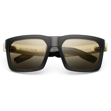 Giving: Polished Black - Brushed Aluminum / Grey Lens