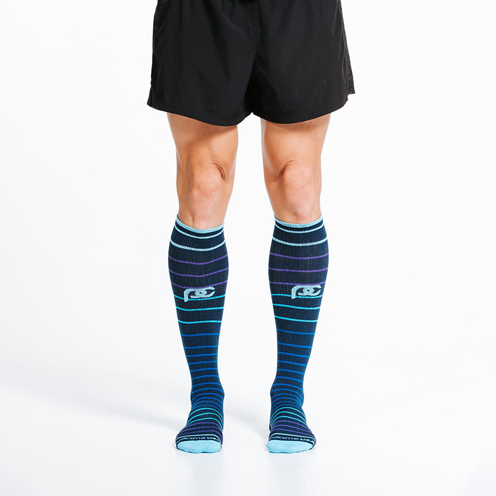 Navy Blue Lines