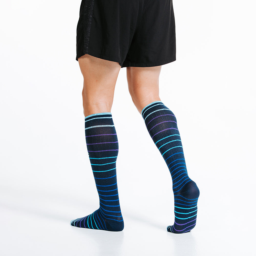 Navy Blue Lines