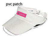 Custom Visors w/ PVC Rubber Patch