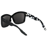 Beverly: Matte Black - Marble Stone / Grey Lens