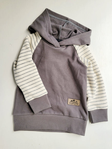 Kids Blue/Gold Mushroom Hoodie