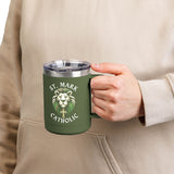 St. Mark Catholic Coffee Mug Tumbler, 15 oz