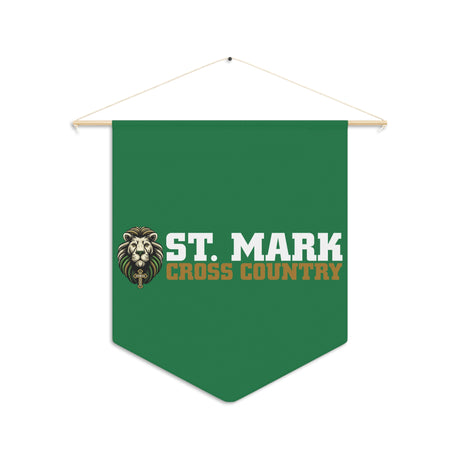 St. Mark Catholic Cross Country Pennant Banner