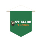 St. Mark Catholic Tennis Pennant Banner