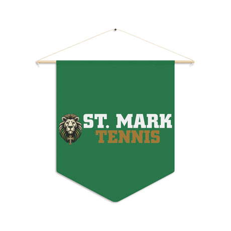 St. Mark Catholic Tennis Pennant Banner